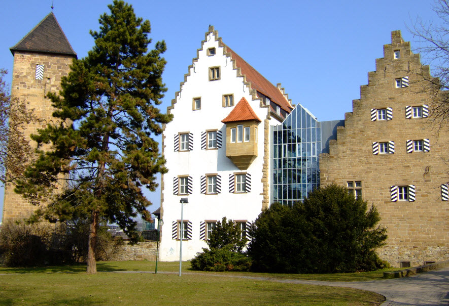 Old Tower, German Order Castle, Zweiradmuseum, Germany